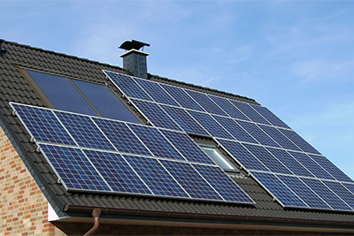 Solar panels in Roquetas de Mar