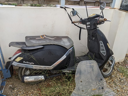 not registered scooter for free