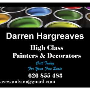DARREN HARGREAVES HIGH CLASS PAINTER & DECORATOR